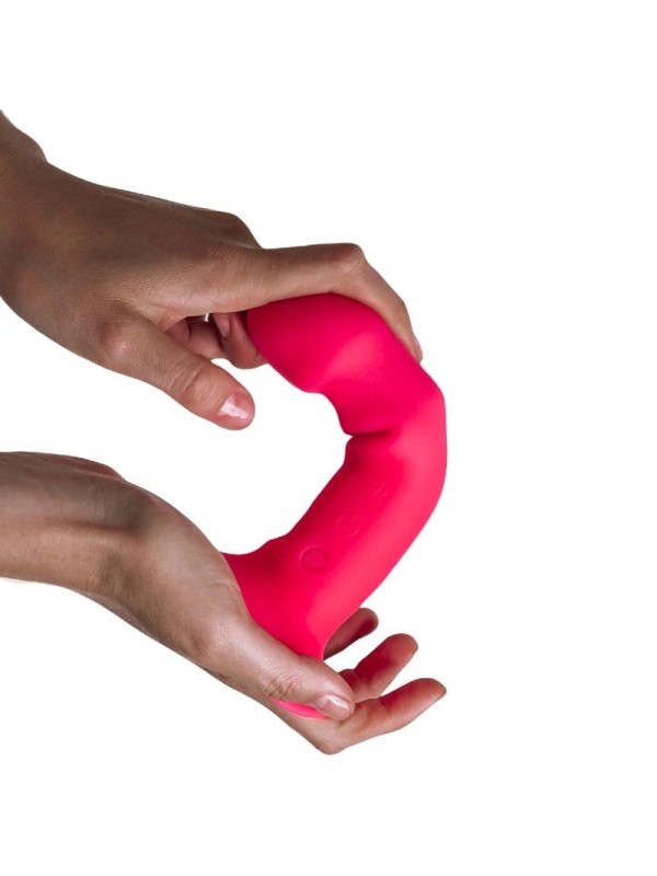 ADRIEN LASTIC - HITSENS VIBE 2 DILDO SILICONA ROSA