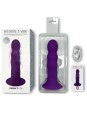 ADRIEN LASTIC - HITSENS VIBE 3 DILDO SILICONA VIOLETA