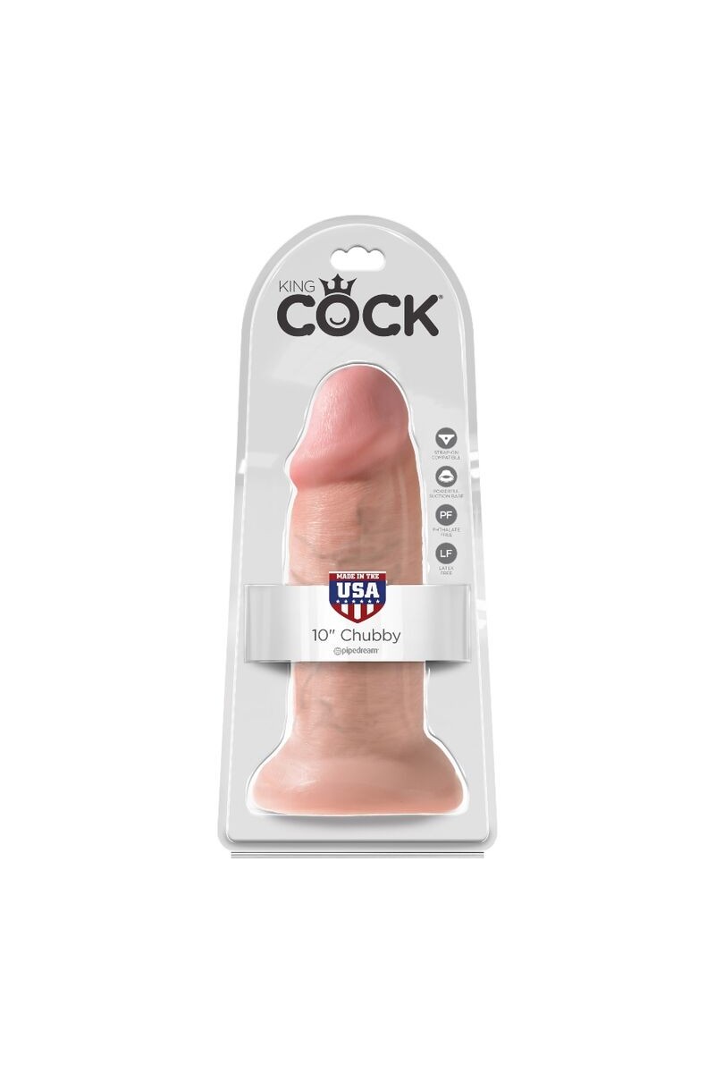 KING COCK - DILDO REALISTICO CHUBBY 25.4 CM