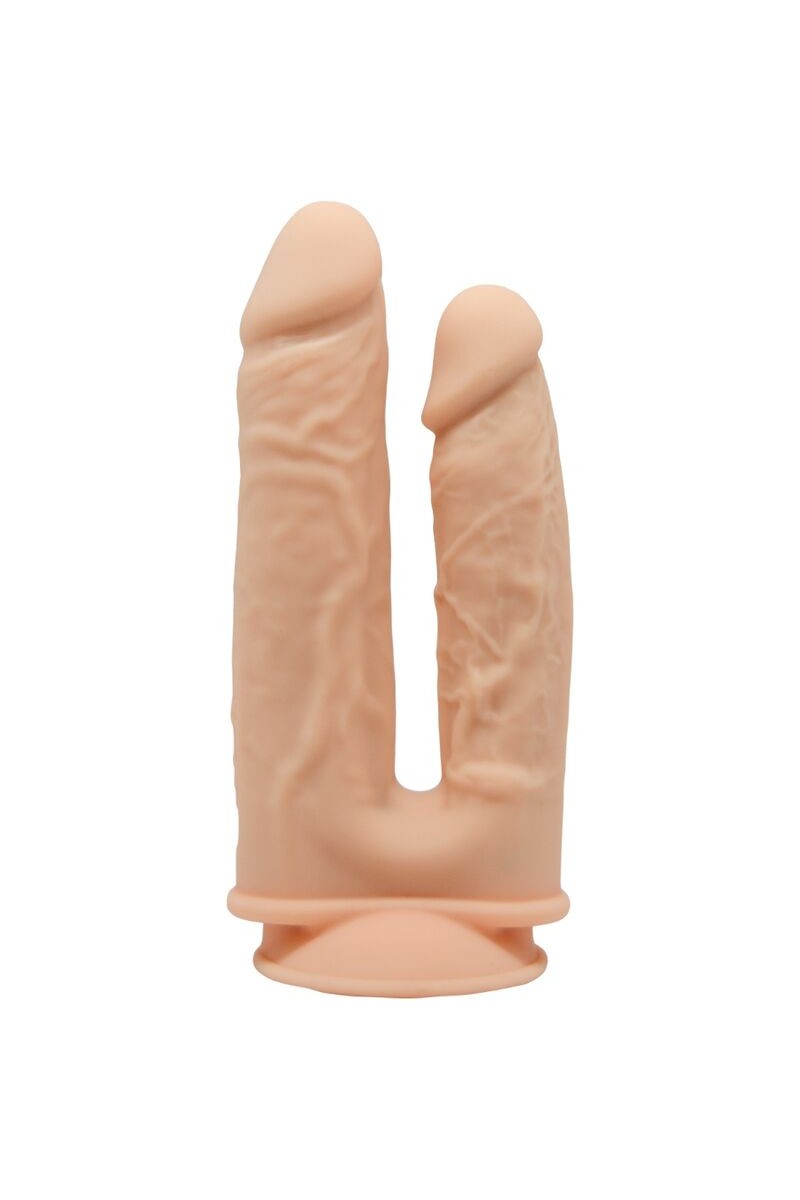 SILEXD  PENE REALISTICO DOBLE PENETRACION SILICONA  17.5 / 19.5 CM