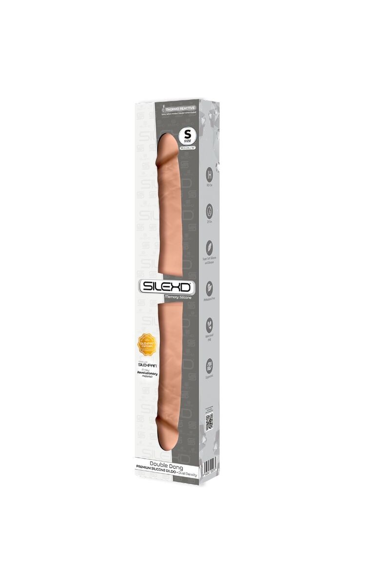 SILEXD - PENE REALISTICO DOBLE SILICONA PREMIUM SILEXPAN 38.5 CM