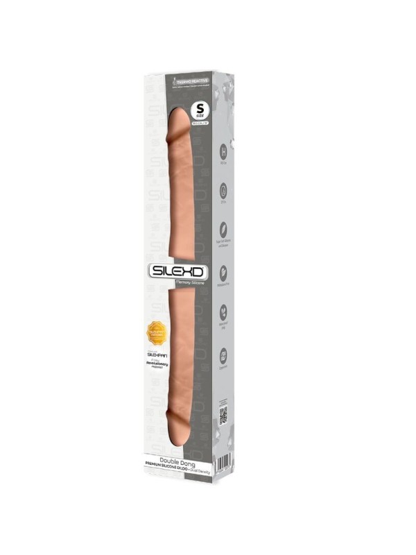 SILEXD - PENE REALISTICO DOBLE SILICONA PREMIUM SILEXPAN 38.5 CM