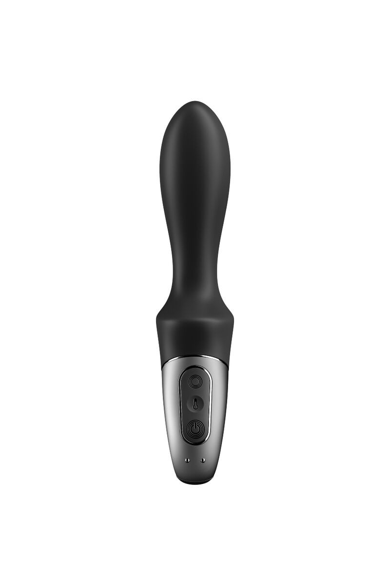 SATISFYER - HEAT CLIMAX VIBRADOR ANAL APP NEGRO