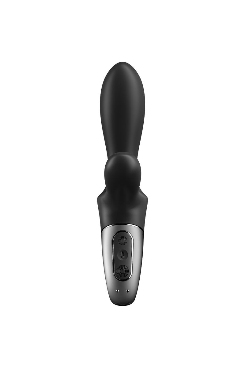 SATISFYER - HEAT CLIMAX+ VIBRADOR ANAL APP NEGRO