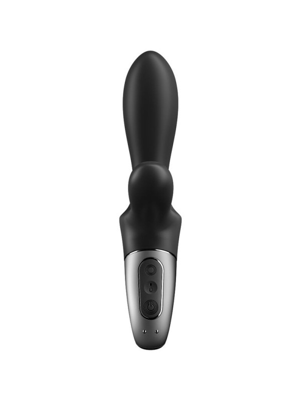 SATISFYER - HEAT CLIMAX+ VIBRADOR ANAL APP NEGRO