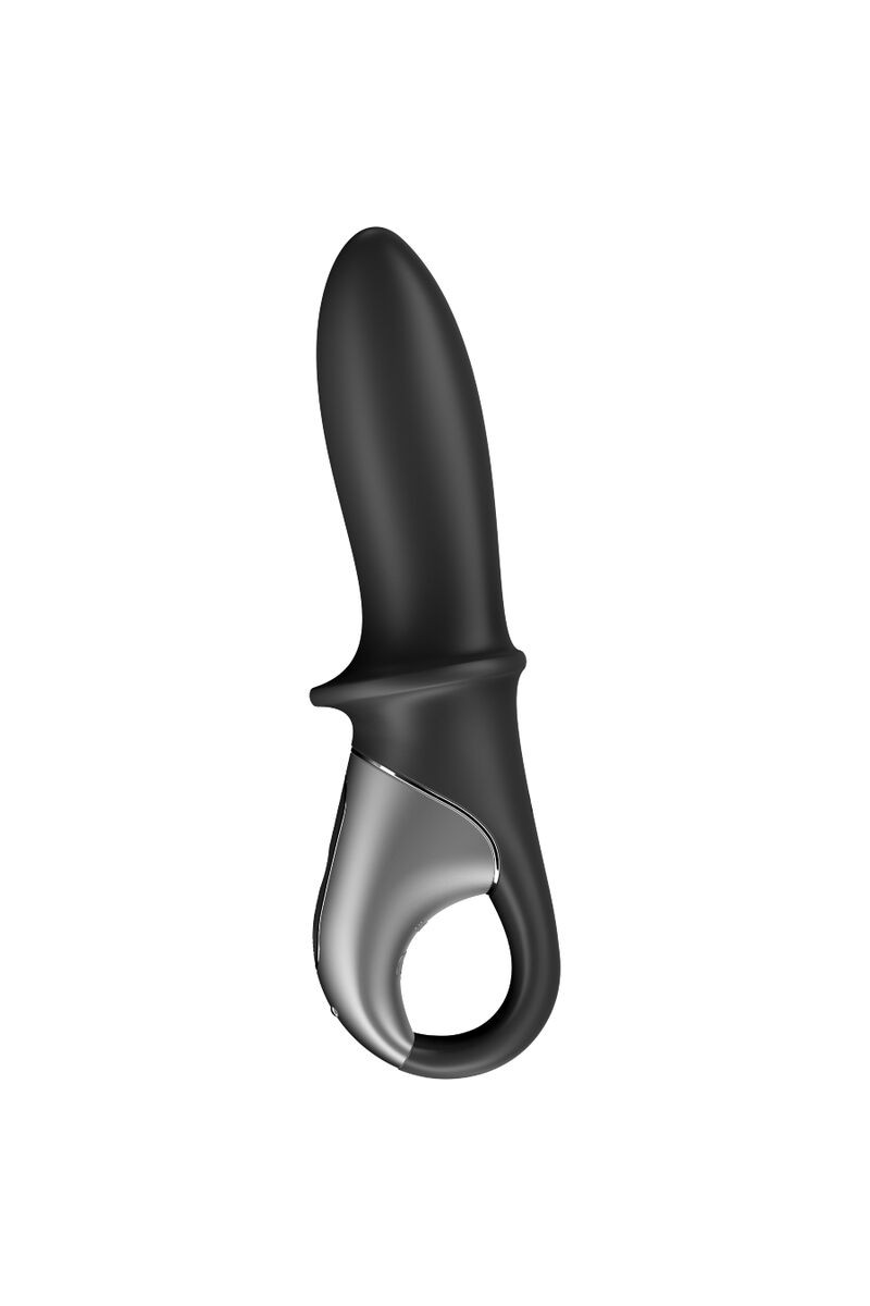 SATISFYER - HOT PASSION VIBRADOR ANAL APP NEGRO