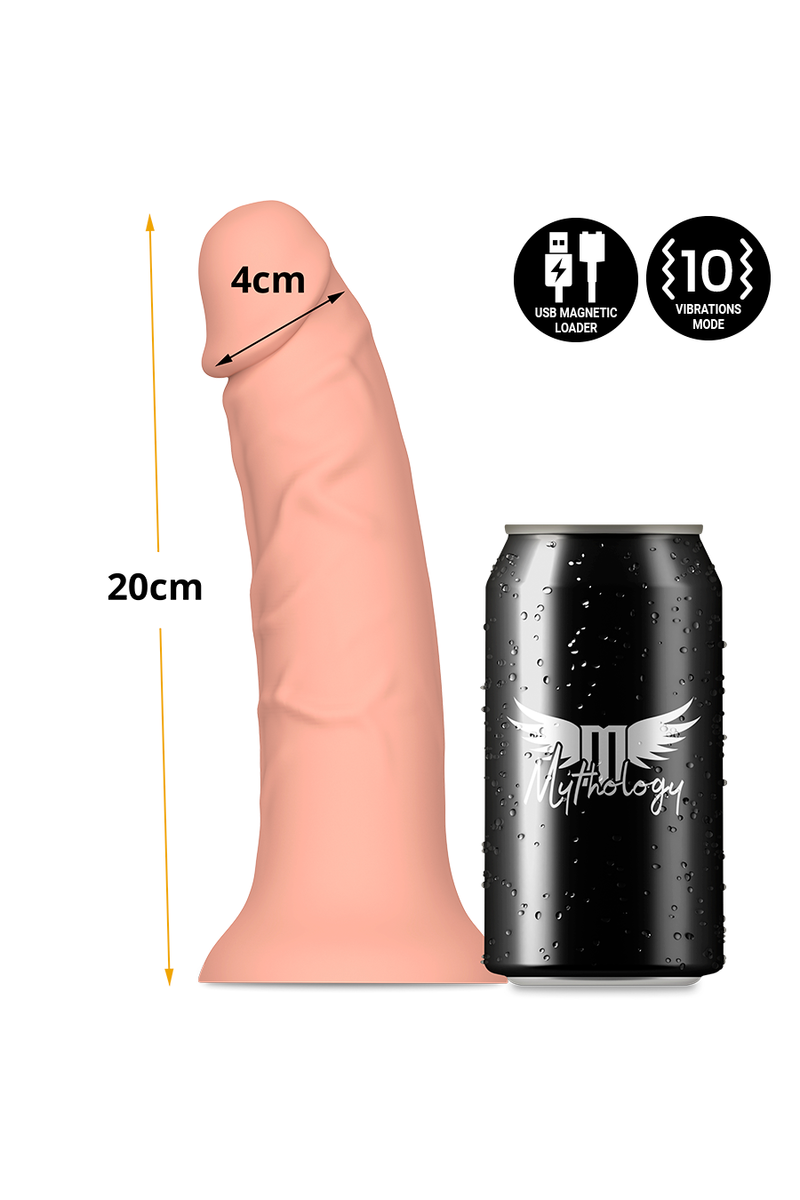 MYTHOLOGY - ASHER ORIGINAL DILDO M - VIBRADOR WATCHME WIRELESS