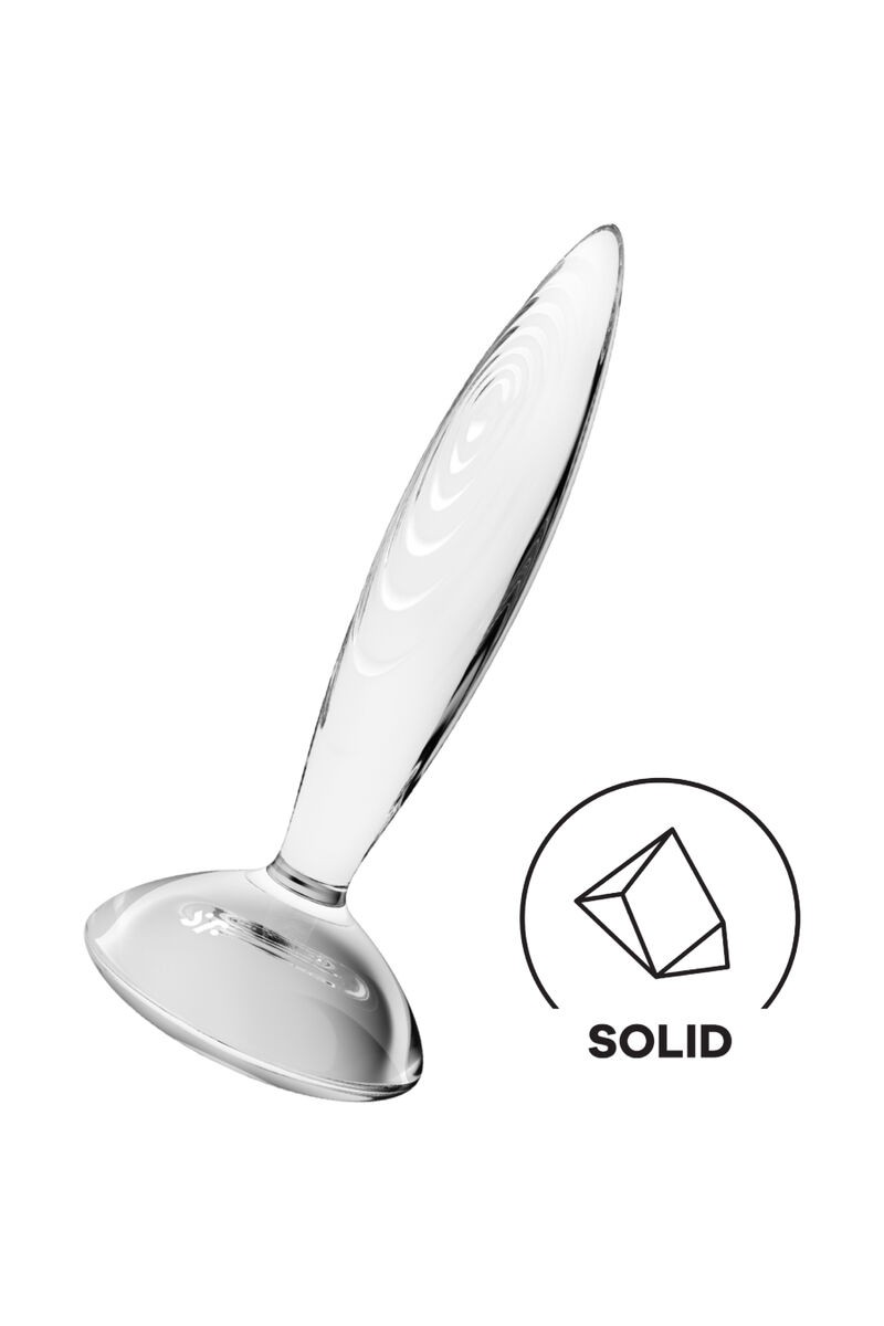 SATISFYER - SPARKLING CRISTAL PLUG ANAL