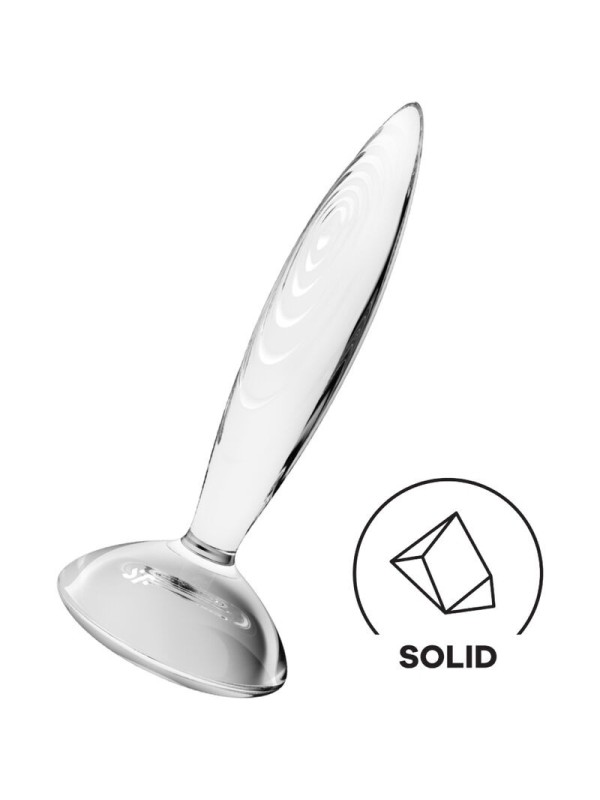 SATISFYER - SPARKLING CRISTAL PLUG ANAL