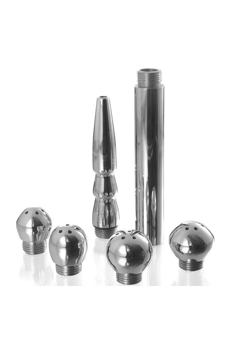 METAL HARD - SET LIMPIEZA VAGINAL/ANAL 5PCS