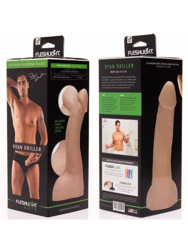FLESHJACK - RYAN DRILLER DILDO 21 CM