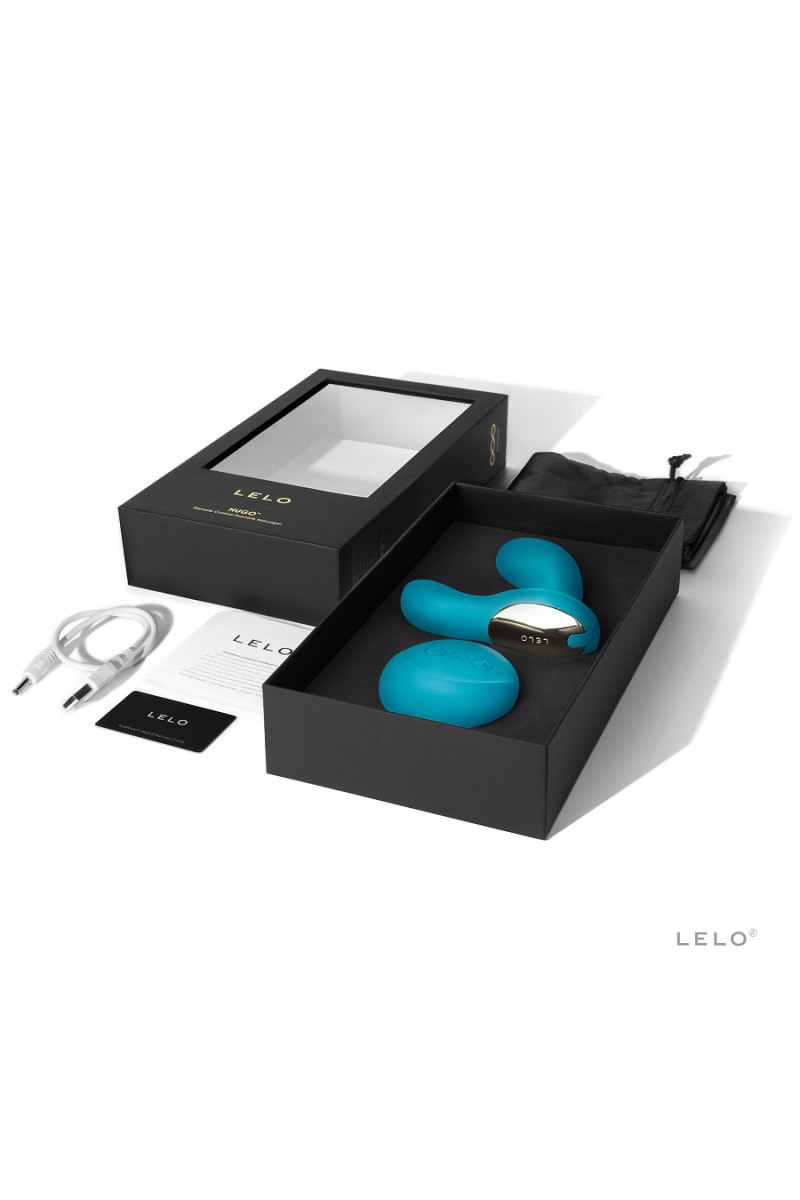 LELO - HUGO MASAJEADOR PROSTATICO OCEAN AZUL