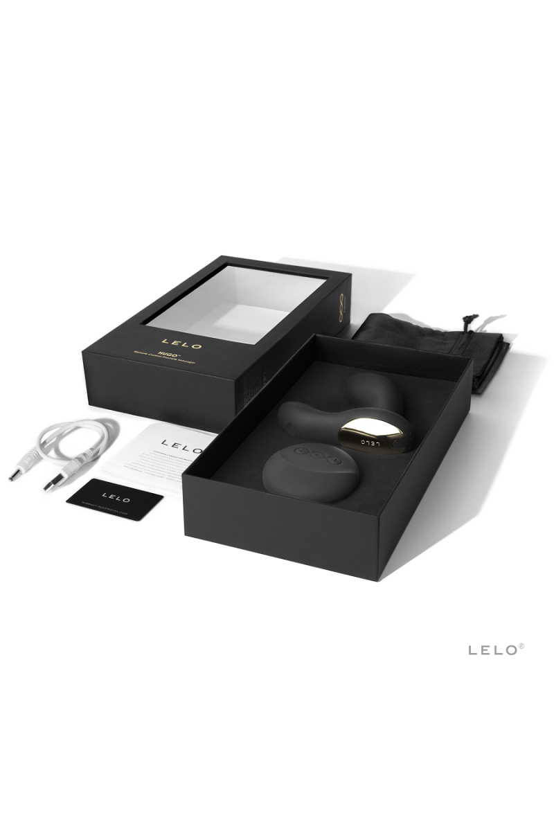 LELO - HUGO MASAJEADOR PROSTATICO NEGRO
