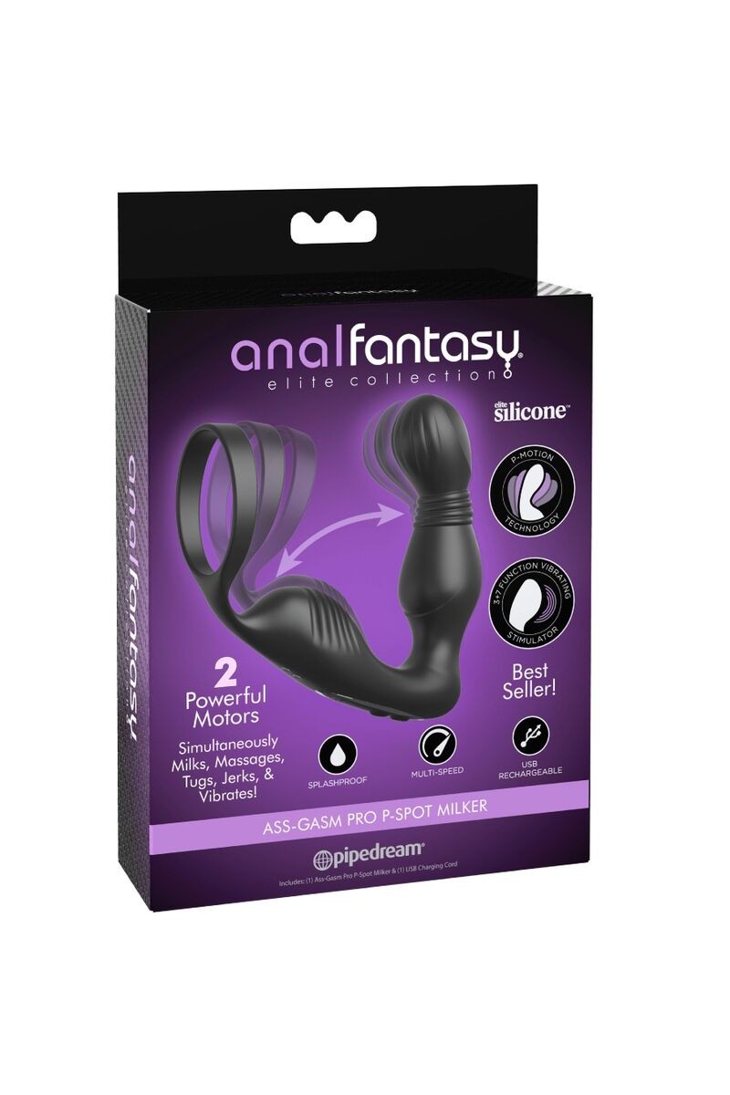 ANAL FANTASY ELITE COLLECTION -  PROSTATICO VIBRADOR & RECARGABLE