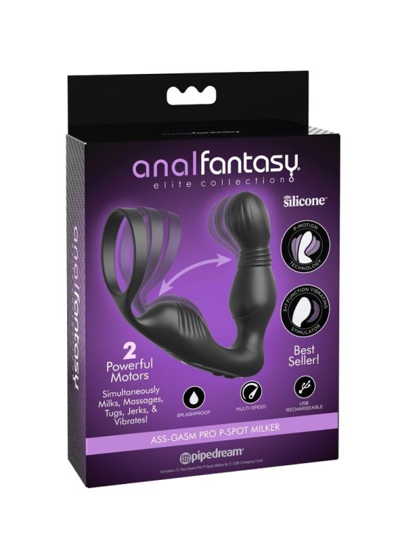 ANAL FANTASY ELITE COLLECTION -  PROSTATICO VIBRADOR & RECARGABLE