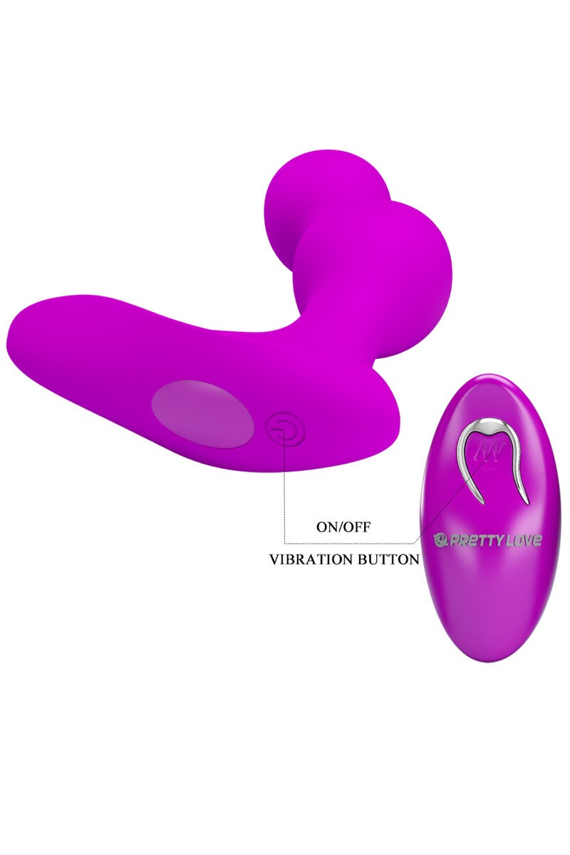 PRETTY LOVE - TERRANCE MASAJEADOR VIBRADOR ANAL CON CONTROL REMOTO