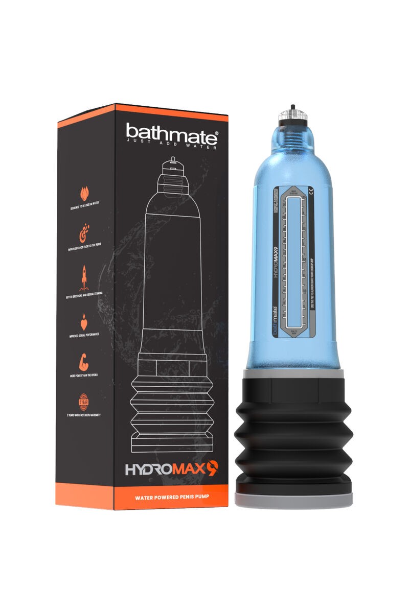 BATHMATE - HYDROMAX 9 BOMBA AUMENTO PENE AZUL