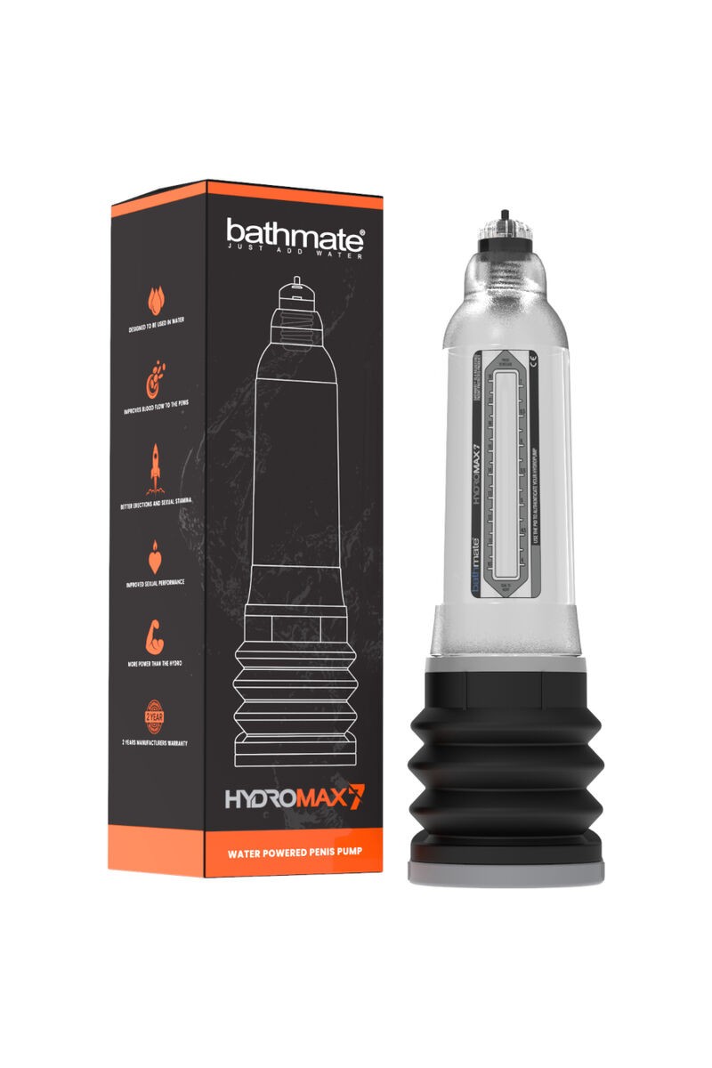 BATHMATE - HYDROMAX 7 BOMBA AUMENTO PENE TRANSPARENTE