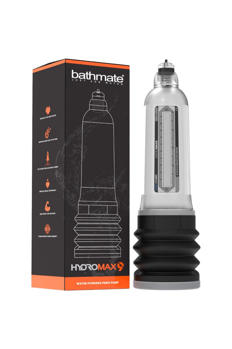 BATHMATE - HYDROMAX 9 BOMBA AUMENTO PENE TRANSPARENTE