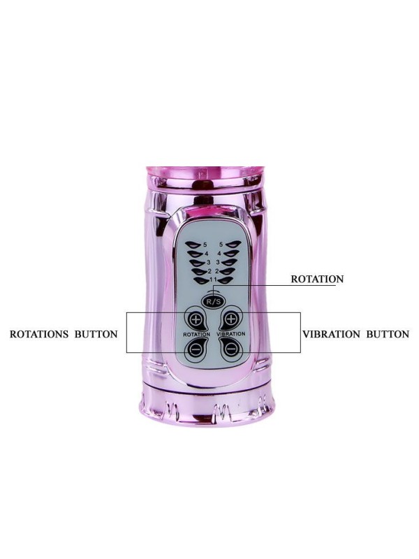 BAILE - THROBBING BUNNY ROTADOR RAMPANTE ROSA