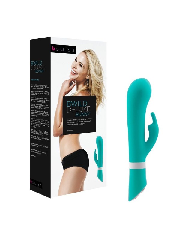 B SWISH - BWILD DELUXE BUNNY RABBIT VIBRATOR JADE