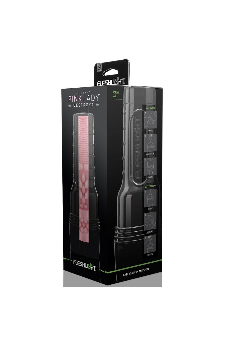 FLESHLIGHT - CLASSIC PINK LADY DESTROYA MASTURBADOR