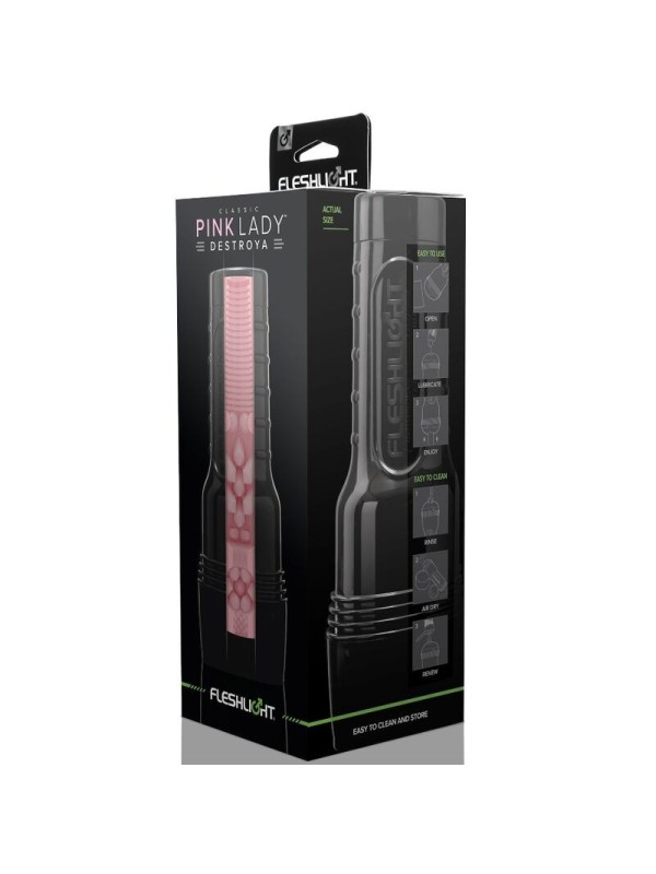 FLESHLIGHT - CLASSIC PINK LADY DESTROYA MASTURBADOR