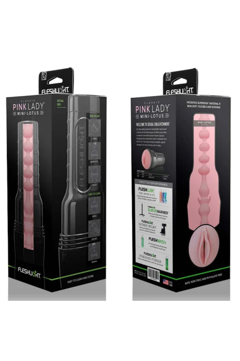 FLESHLIGHT - PINK LADY MINI-LOTUS MASTURBADOR