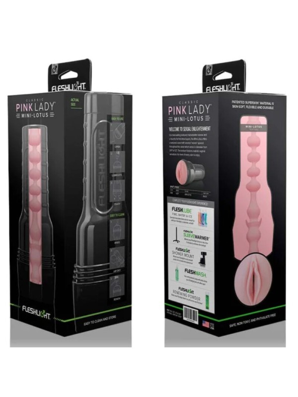 FLESHLIGHT - PINK LADY MINI-LOTUS MASTURBADOR