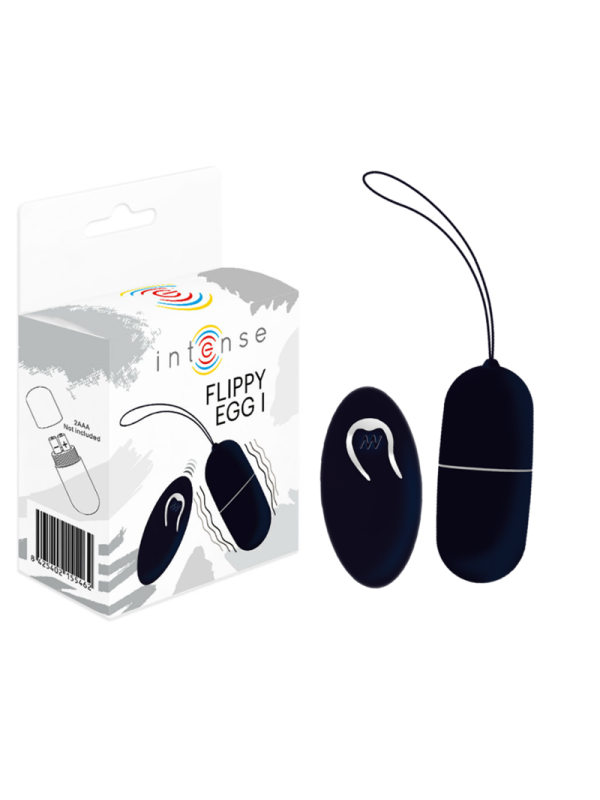 INTENSE - FLIPPY I HUEVO CONTROL REMOTO NEGRO