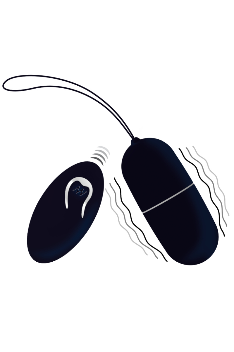 INTENSE - FLIPPY I HUEVO CONTROL REMOTO NEGRO