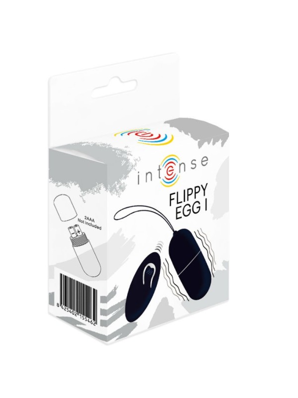 INTENSE - FLIPPY I HUEVO CONTROL REMOTO NEGRO
