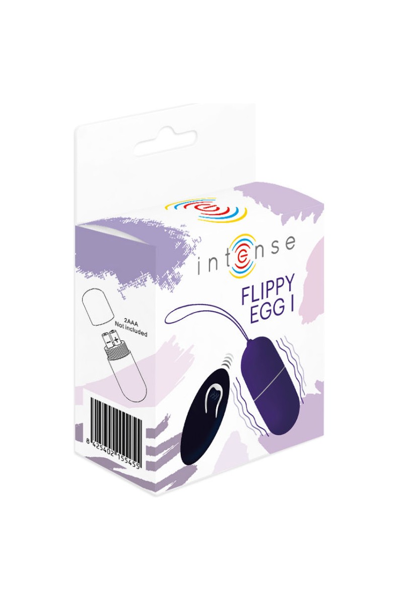 INTENSE - FLIPPY I HUEVO CONTROL REMOTO LILA