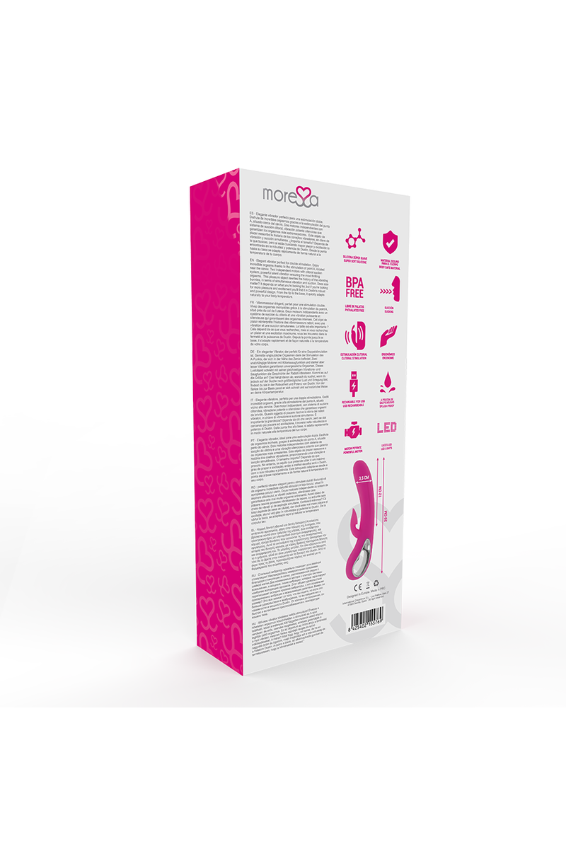 MORESSA - DUSTIN PREMIUM SILICONE RECARGABLE