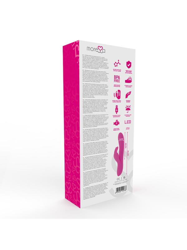 MORESSA - ETHAN PREMIUM SILICONE RECARGABLE