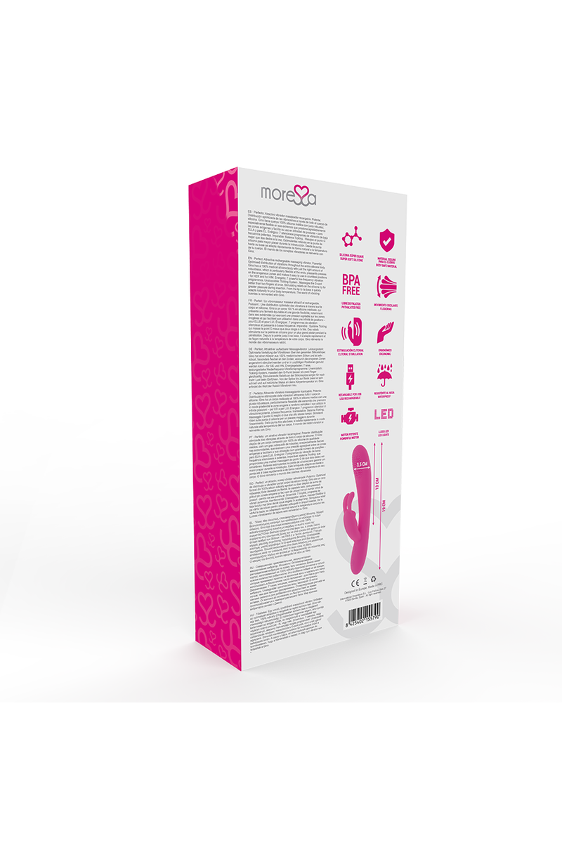 MORESSA - GINO PREMIUM SILICONE RECARGABLE