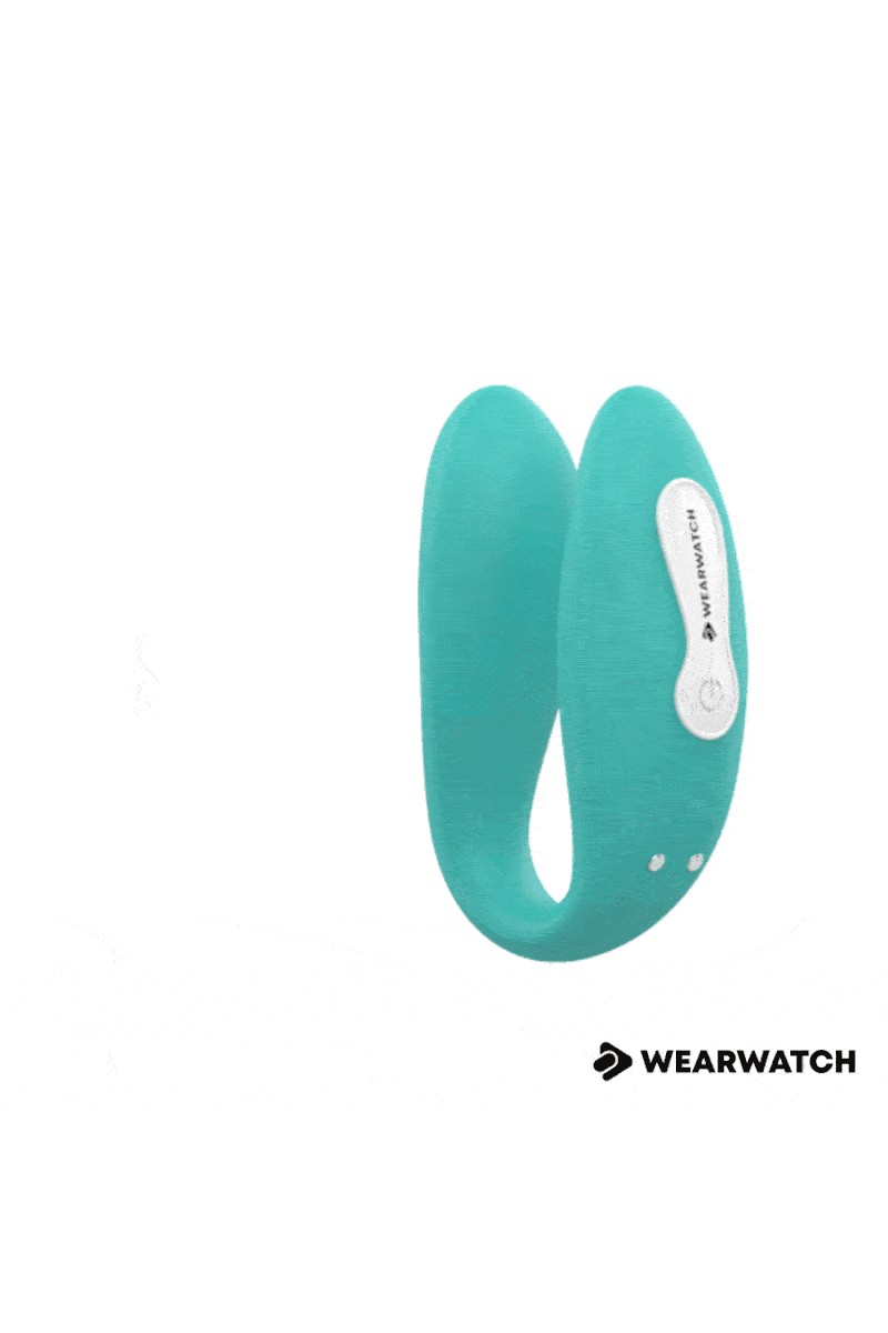 WEARWATCH - VIBRADOR DUAL TECHNOLOGY WATCHME AGUA MARINA / NÍVEO