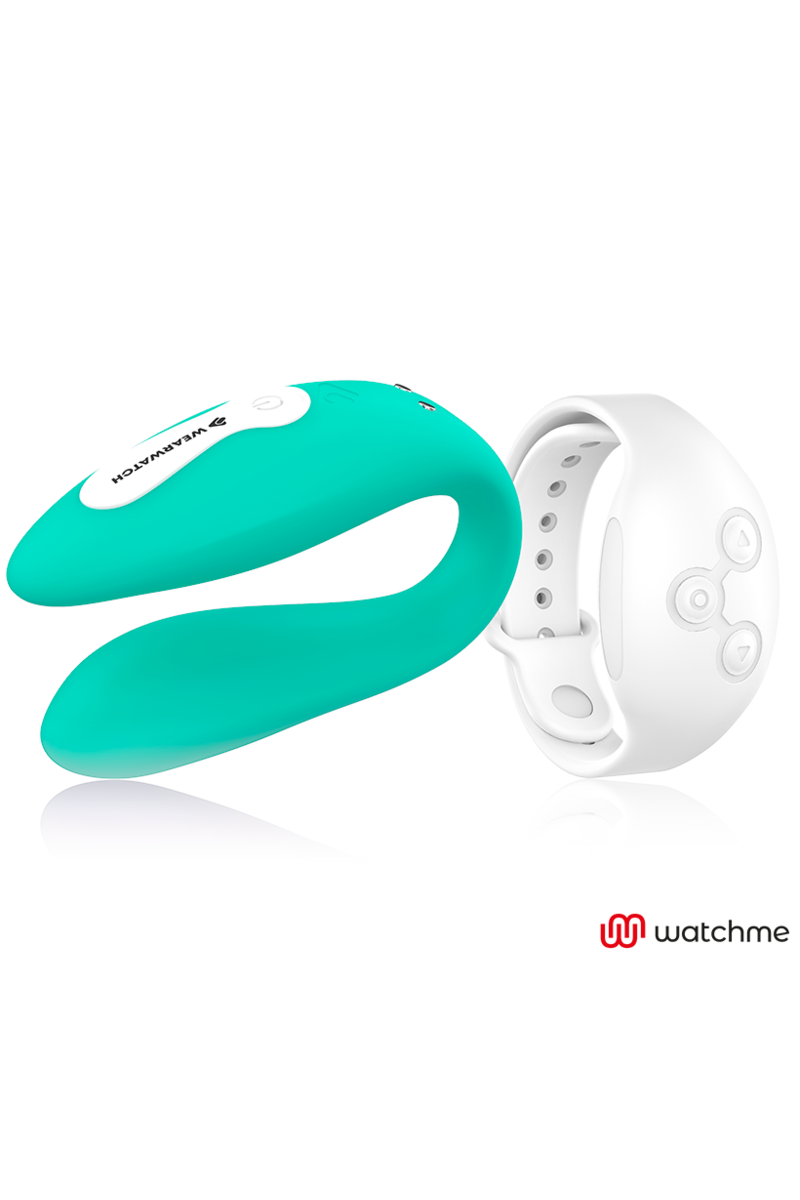 WEARWATCH - VIBRADOR DUAL TECHNOLOGY WATCHME AGUA MARINA / NÍVEO