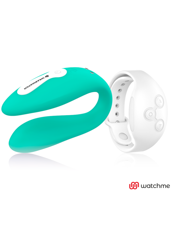 WEARWATCH - VIBRADOR DUAL TECHNOLOGY WATCHME AGUA MARINA / NÍVEO