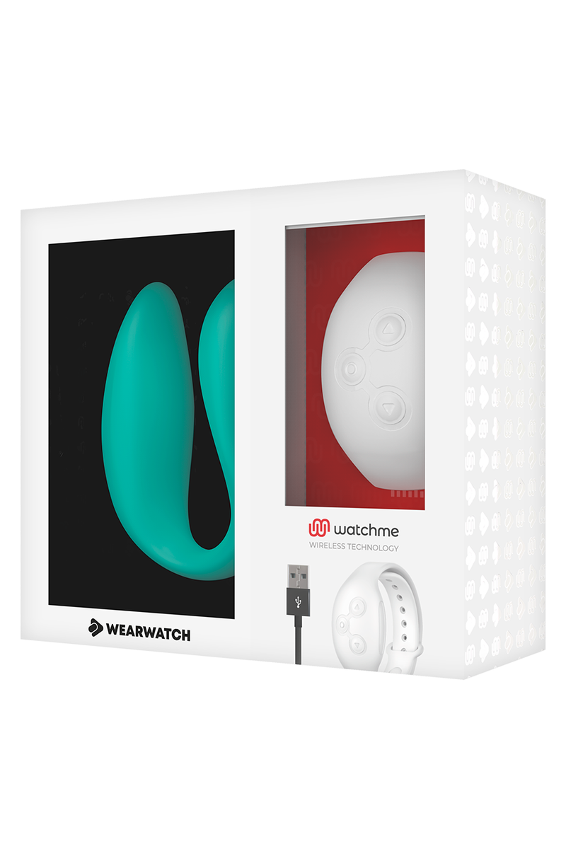 WEARWATCH - VIBRADOR DUAL TECHNOLOGY WATCHME AGUA MARINA / NÍVEO