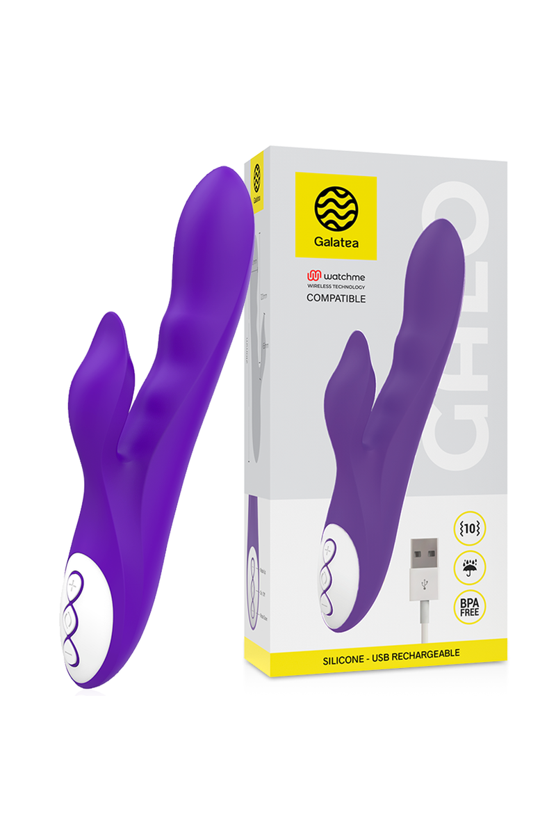 GALATEA - GALO VIBRADOR LILA COMPATIBLE CON WATCHME WIRELESS