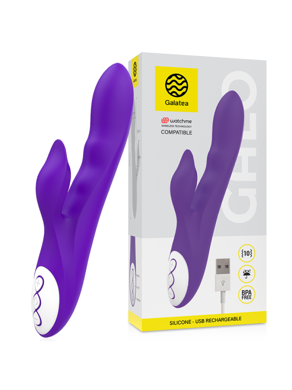 GALATEA - GALO VIBRADOR LILA COMPATIBLE CON WATCHME WIRELESS