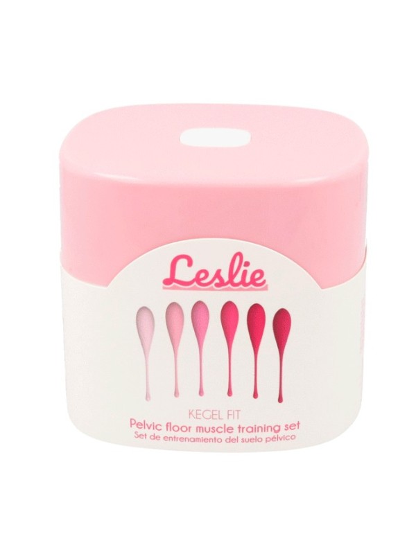 LESLIE - KEGEL FIT ENTREGADOR SUELO PELVICO 6 PESOS