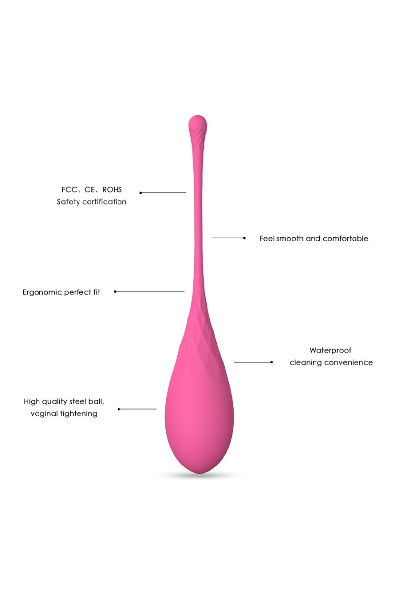 LESLIE - KEGEL FIT ENTREGADOR SUELO PELVICO 6 PESOS