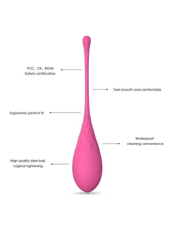 LESLIE - KEGEL FIT ENTREGADOR SUELO PELVICO 6 PESOS