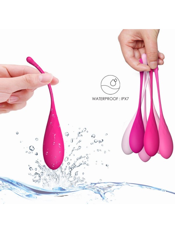 LESLIE - KEGEL FIT ENTREGADOR SUELO PELVICO 6 PESOS