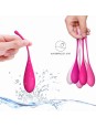 LESLIE - KEGEL FIT ENTREGADOR SUELO PELVICO 6 PESOS