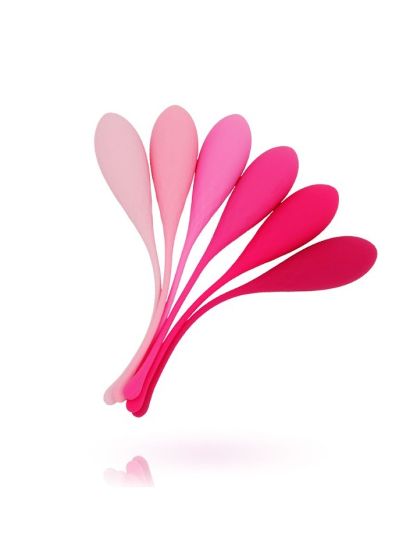 LESLIE - KEGEL FIT ENTREGADOR SUELO PELVICO 6 PESOS