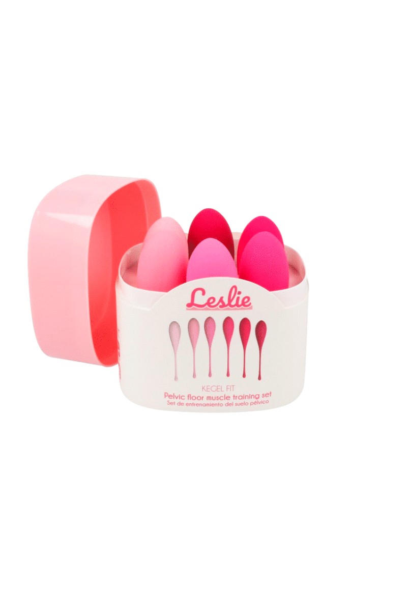 LESLIE - KEGEL FIT ENTREGADOR SUELO PELVICO 6 PESOS
