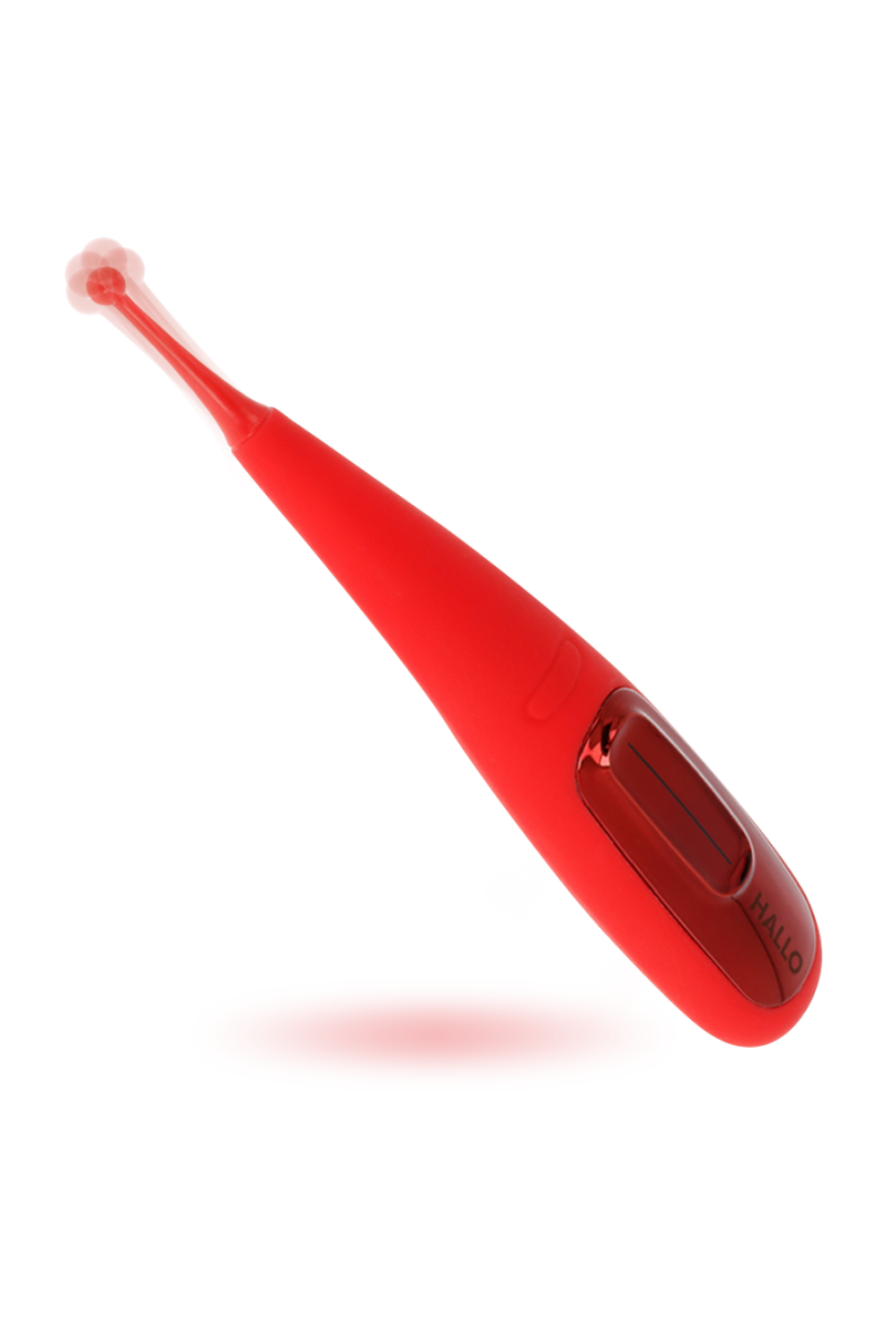 HALLO - FOCUS POTENTE VIBRADOR TOUCH ROJO